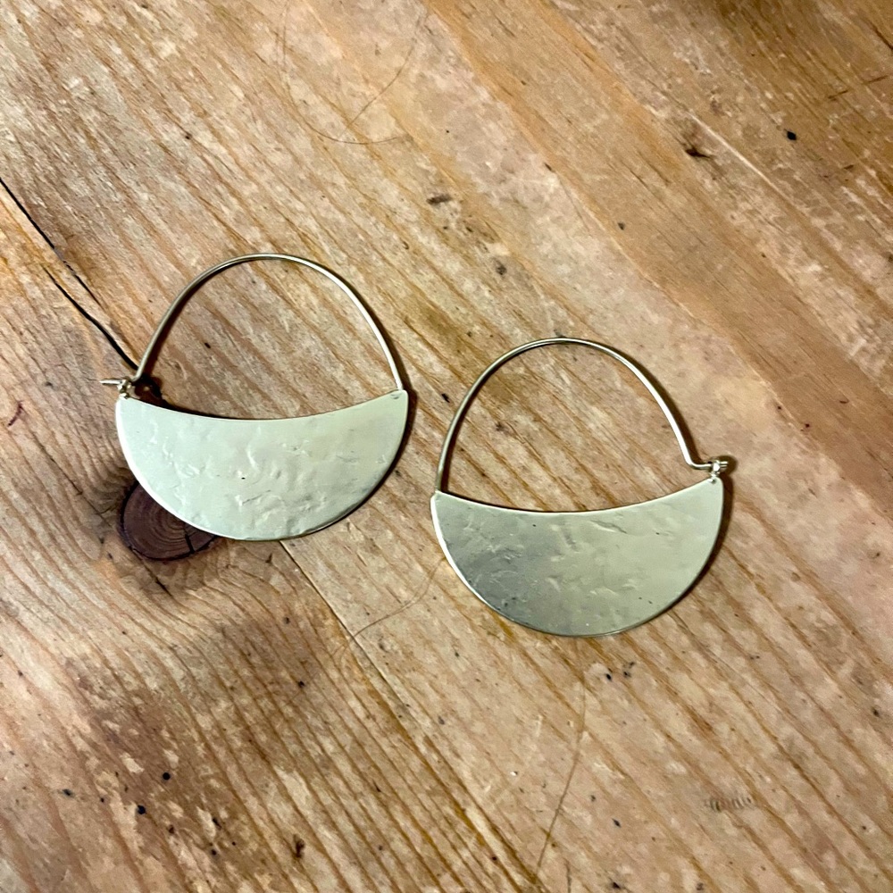 Gold Hoop Earrings